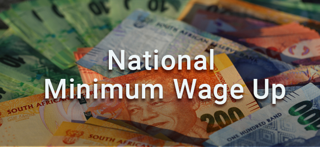 Effective 1 March 2024: New National Minimum Wage südafrikanische währung