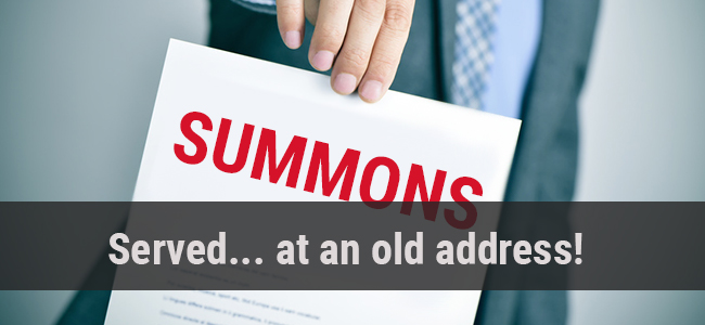 Tell All Your Creditors When You Change Address! The Case of the Summons Served on a Complex Security Guard 8d7c78e8 5840 439f b252 063225f30e21