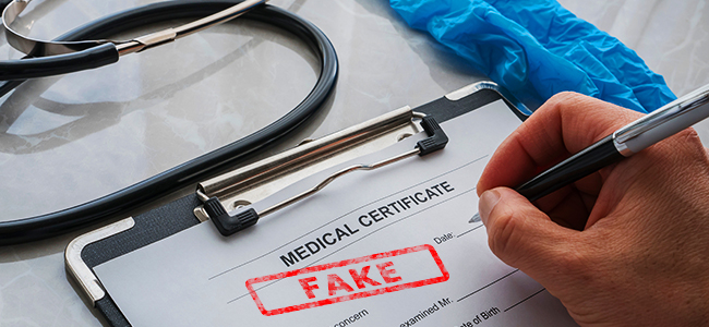 It’s Sick Leave Season – Can You Reject a Dodgy Doctor’s Sick Note? balance scale with a house on one side and coins on the other, highlighting the financial considerations of property investment